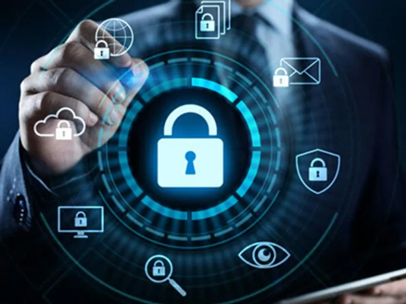 Hình ảnh tượng trưng cho các biện pháp bảo mật dữ liệu mạnh mẽ của vic88